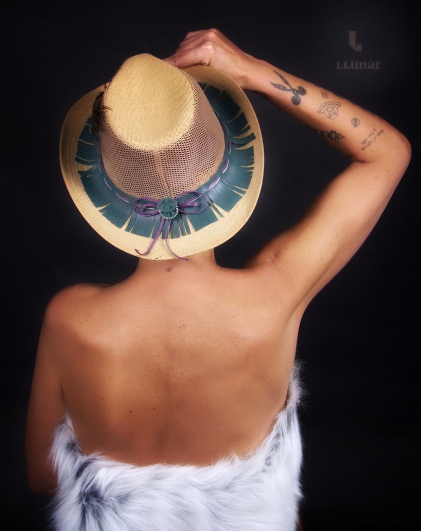 sombrero trilby botánico