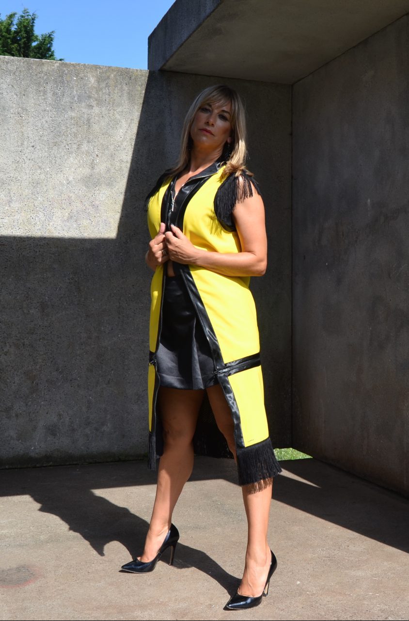 chaleco reversible modular manuela Natalia Llunar