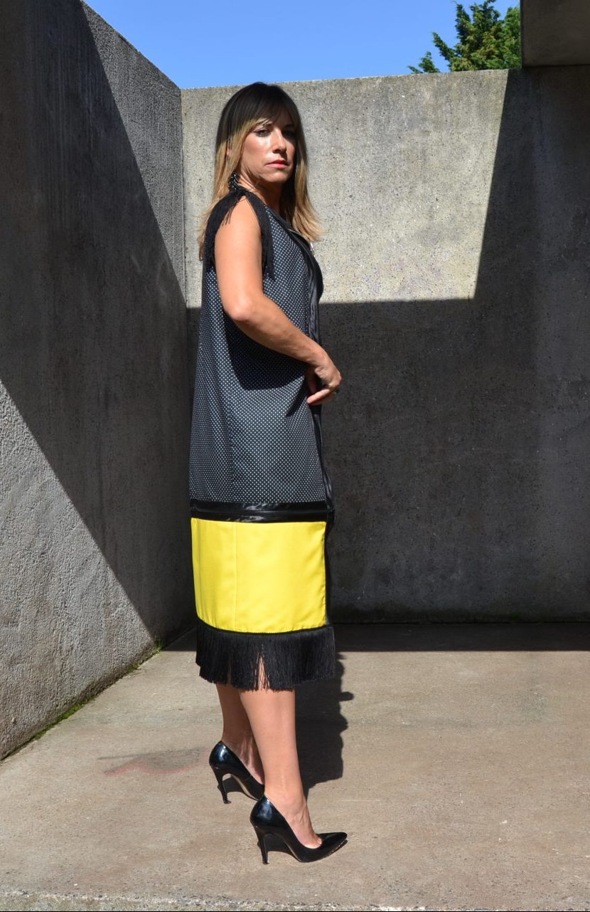 chaleco reversible modular manuela Natalia Llunar